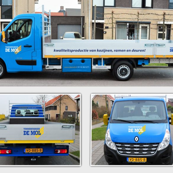 auto-belettering bakwagen